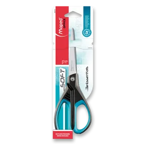 Schere Maped Essentials Soft 21 cm, asymmetrisch